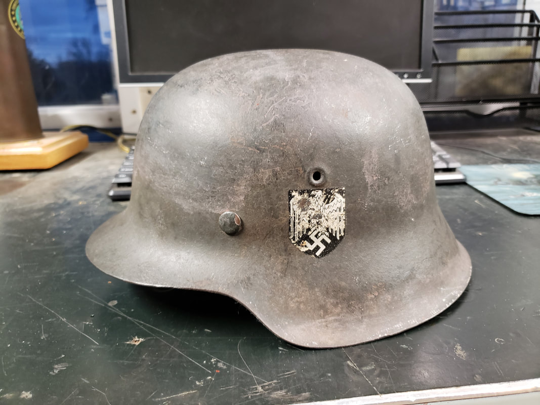 Military WW2 German M35 Steel Motorcycle Helmet Army Field Helmets Tan colour 